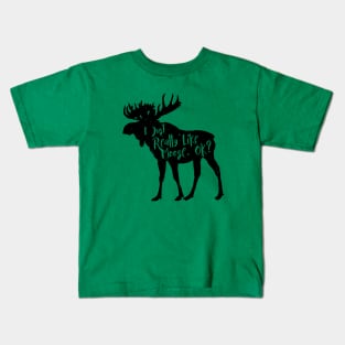 I Just Really Like Moose, Ok? Funny Moose Lover Shirts Gifts Kids T-Shirt